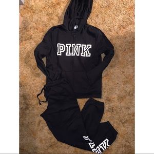 Pink Sweatsuit Set